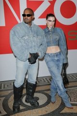 Kanye West and Julia Fox are waiting for the Kenzo Fall-Winter 2022/2023 Menswear fashion show as part of the Paris Fashion Week
Kenzo Fashion Show Photocall, Paris Fashion Week, Paris, France - 23 Jan 2022