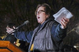 Rosie O'Donnell
Protest of President Trump's address to a joint session of Congress, Washington, USA - 28 Feb 2017
US actress Rosie O'Donnell leads a protest against US President Donald J. Trump outside the White House ahead of Trump's first address to a joint session of Congress in Washington, DC, USA, 28 February 2017.