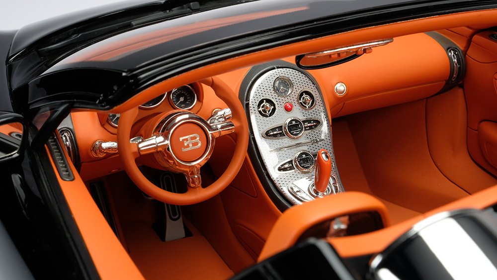 Amalgam Bugatti Veyron Grand Sport Scale Model Interior