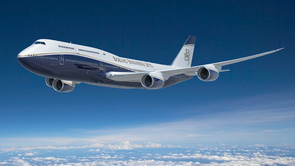 BBJ Max8 by Boeing