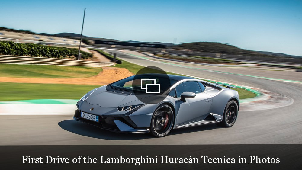 The Lamborghini Huracàn Tecnica.