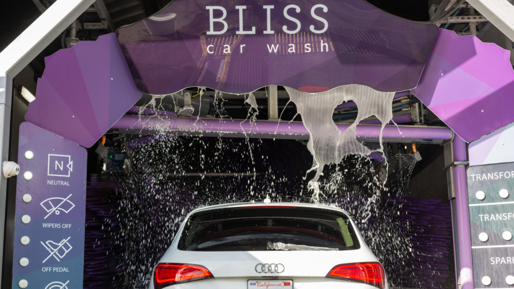 bliss car wash app