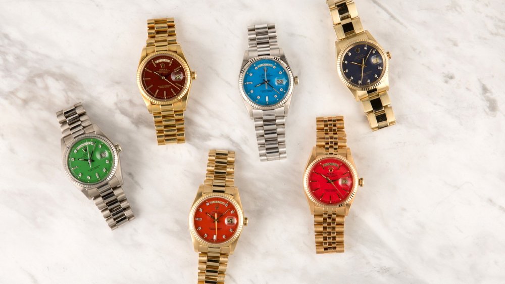 Rolex Stella Dial Collection