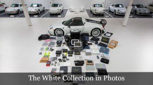 The White Collection of Porsches in Photos