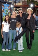 Melanie Griffith, Antonio Banderas with Dakota Johnson, Stella Banderas and friend
'SHREK 2' FILM PREMIERE, LOS ANGELES, AMERICA - 08 MAY 2004