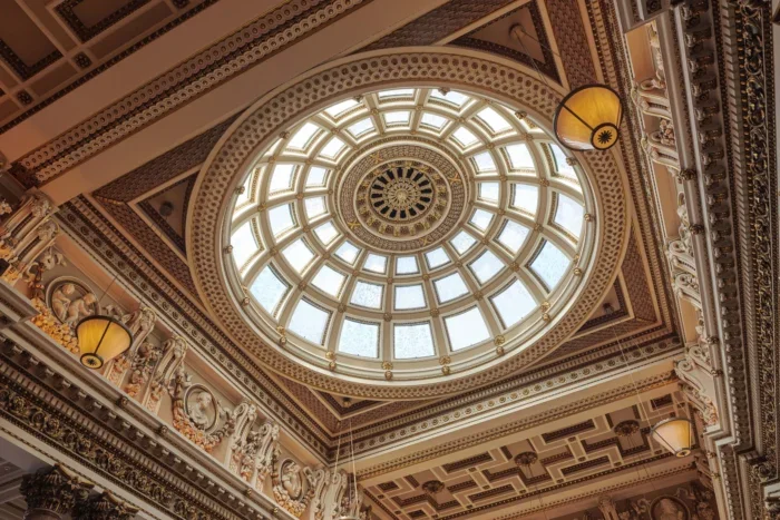 The Spence domed ceiling