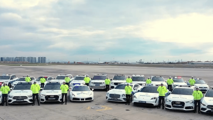 Turkish Police Simply Seized 23 Luxurious Vehicles Value .5 Million—and Are Now Utilizing Them in Their Fleet