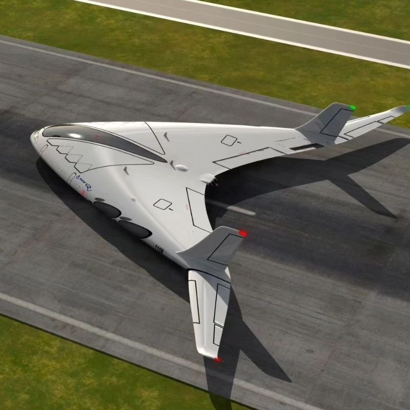 Is That A Chook, A UFO Or Superman? No, It is An Eco-Pleasant Futuristic Supersonic Plane