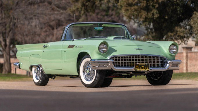 Automotive of the Week: A Jaw-Dropping 1957 Ford Thunderbird Is Heading to Public sale