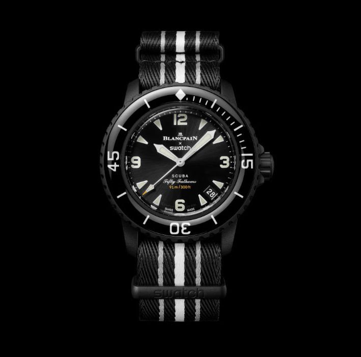 Blancpain x Swatch Unveils An Enigmatic ‘Ocean of Storms’ Colourway to The Scuba Fifty Vary