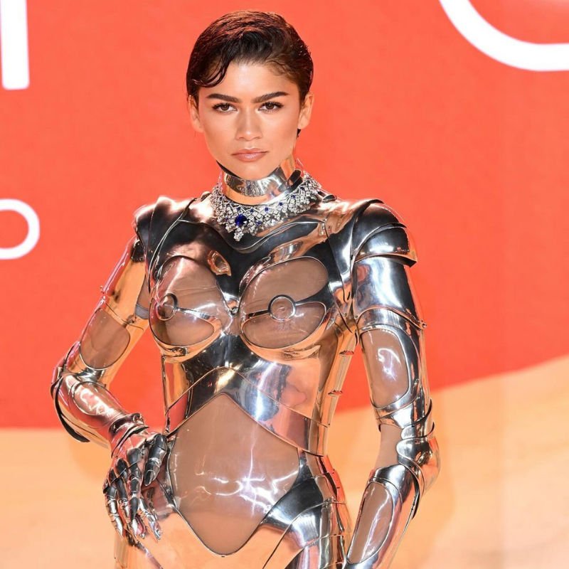 A Transient Historical past of The Iconic Mugler Cyborg Swimsuit Worn by Zendaya at The Dune 2 Premiere