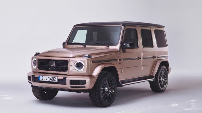 This New Mercedes G-Class Is All About Its Diamonds