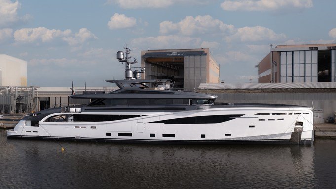 Rossinavi Simply Launched a Customized, Full-Aluminum 164-Foot Superyacht