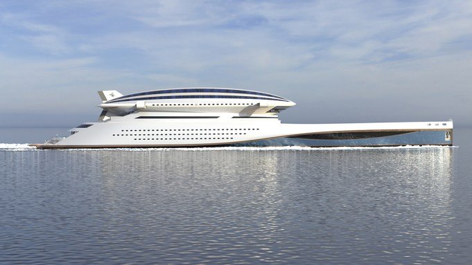 This Bonkers 699-Foot Megayacht Comes With Its Personal Removable Airship
