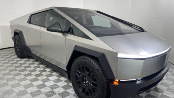 This Tesla Cybertruck Might Be Yours for Over Double the Unique Value