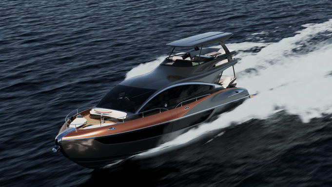 Lexus Simply Unveiled a Speedy New 68-Foot Yacht
